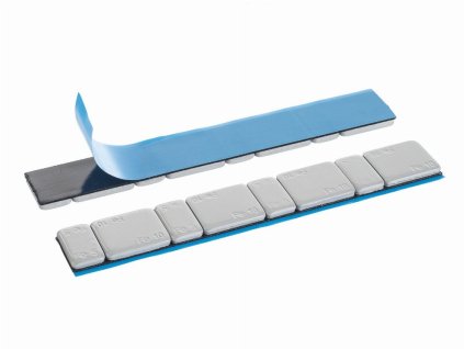 ALU SLIM ECO2C - 4x5g+4x10g nalepovací závaží kolečka šedá