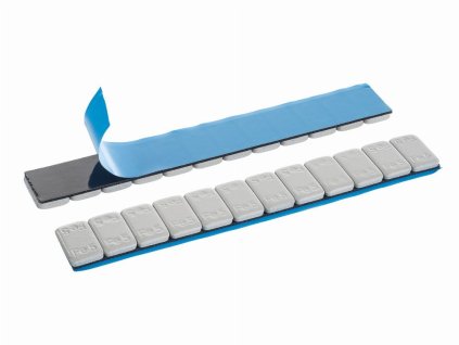 ALU SLIM - ECO 12 x 5g nalepovací závaží kolečka - šedá