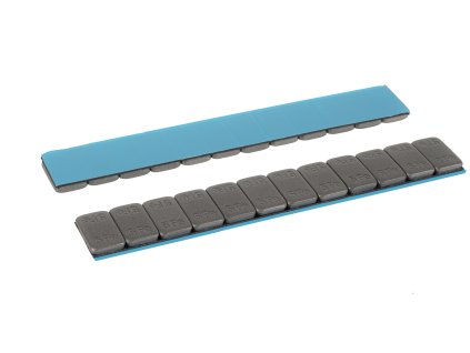 ALU SLIM - FE 12 x 5g nalepovací kolečko závaží kulaté - úhlově šedé 50 ks