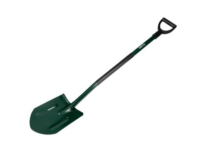 Ostrý rýč, kovová rukojeť, plastová rukojeť 15G010-1