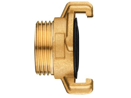 Rychloupínací mosazná spojka s vnějším závitem 1" 15-642