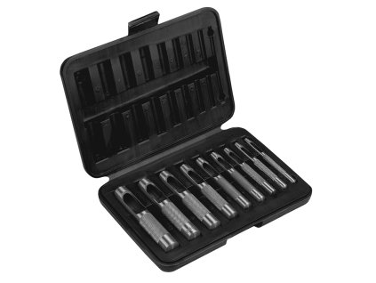 Sada vysekávačů, rozsah 3-12 mm, 9 ks 03A490