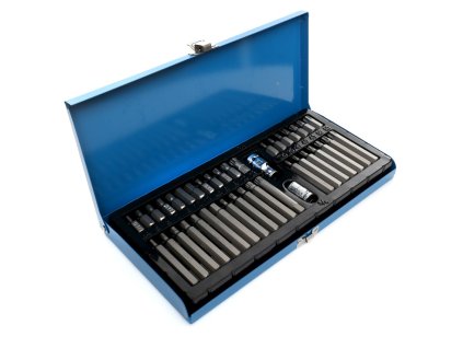 Bity, torx kľúče, spline, imbus, sada 40 ks TA1205