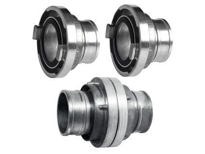 Rýchlospojka 3'' 78 mm pre hadice hasičské hadice, v sade 2 spojky TA524