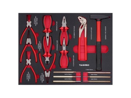 Vložka dielenského vozíka PERFORMANCE, sada klieští 16-el TA18514