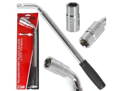 klucz do kol typ l 17 19mm jedna nasadka