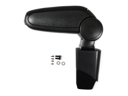 Loketní opěrka Peugeot 206 (Materiál Textilní potah opěrky, Barva Černá barva)