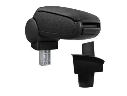 203 4 loketni operka vw passat b6 cerna textilni potah