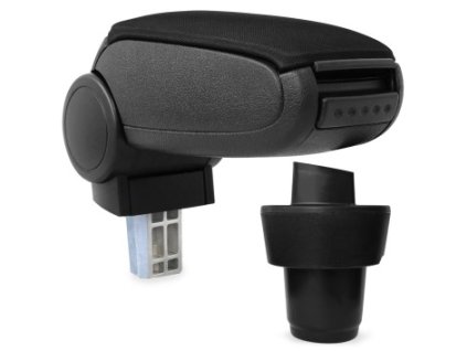 Loketní opěrka VW UP (Materiál Textilní potah opěrky, Barva Černá barva)