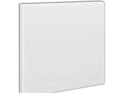 Akustický panel polyester 50x50cm, hrúbka 4cm, biely (5)