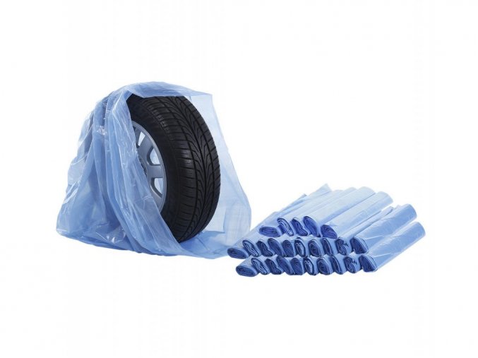 Pytle na pneumatiky LDPE 52cm 10ks modré