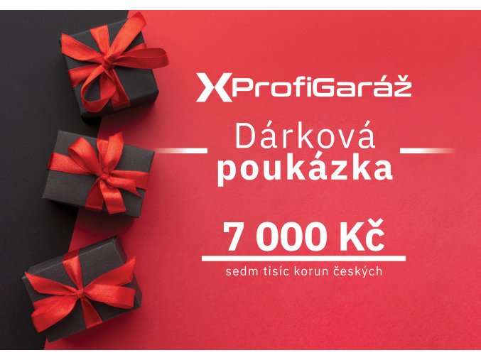 darkova poukazka 7000 kc profigaraz