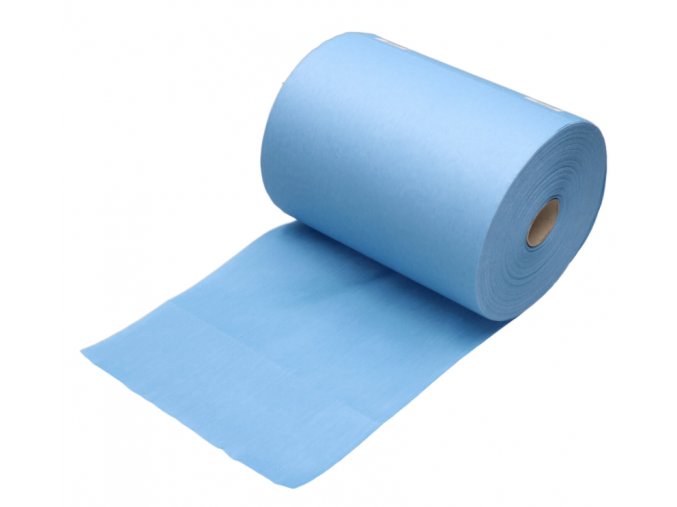 Papierové utierky v rolke 150m 68gm2 BLUE (3)