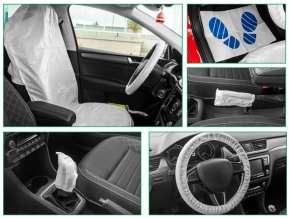 Ochranný autopoťah na volant a sedadlá 5v1