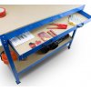Pracovný stôl ponk do dielne 115x55x140 cm Blue HD15823 (3)