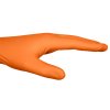 26837 2 perforovane nitrilove rukavice oranzove 5 kusov velkost m 97 69 m 2