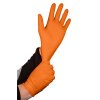 26837 3 perforovane nitrilove rukavice oranzove 5 kusov velkost m 97 69 m 3