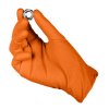 26837 6 perforovane nitrilove rukavice oranzove 5 kusov velkost m 97 69 m 6