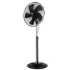 Dílenský podlahový ventilátor 100 W, průměr 45 cm, 3 rychlosti, oscilace 90-003