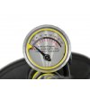 Ruční sloupová pumpa s manometrem PROFI 38x540mm Yellow