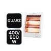 Quartzový infračervený ohřívač 400W/800W 90-112