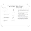 vw passat b5 plast