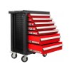 Dílenský vozík/ skříňka na nářadí - 7 šuplíků Red/Black