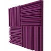 Akustický panel Equalizer 50x50cm, hrúbka 7cm, fialový (10)