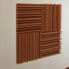 Akustický panel Equalizer 50x50cm, hrúbka 7cm, hnedý (4)