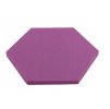 Akustický panel Hexagon 50x50cm, hrubka 3cm, fialový (9)