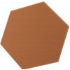 Akustický panel Hexagon 50x50cm, hrubka 3cm, hnedý (8)