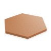 Akustický panel Hexagon 50x50cm, hrubka 3cm, hnedý (2)