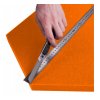 Akustický panel Hexagon 50x50cm, hrubka 3cm, oranžový (3)