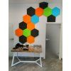Akustický panel Hexagon 50x50cm, hrubka 3cm, oranžový (6)