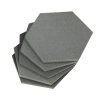 Akustický panel Hexagon 50x50cm, hrubka 3cm, tmavo sivý (3)