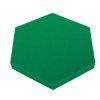 Akustický panel Hexagon 50x50cm, hrubka 3cm, tmavozelený (2)