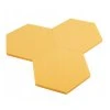 Akustický panel Hexagon 50x50cm, hrubka 3cm, žltý (7)