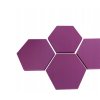 Akustický panel Hexagon 50x50cm, hrubka 5cm, fialový (13)