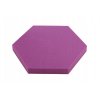 Akustický panel Hexagon 50x50cm, hrubka 5cm, fialový (5)