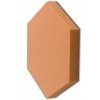 Akustický panel Hexagon 50x50cm, hrubka 5cm, hnedý (14)