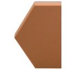 Akustický panel Hexagon 50x50cm, hrubka 5cm, hnedý (9)