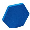 Akustický panel Hexagon 50x50cm, hrubka 5cm, modrý (11)
