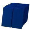 Akustický panel Obdĺžniky 50x50cm, hrúbka 3cm, modrý (13)