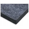 Akustický panel polyester 50x100cm, hrúbka 5cm, šedý (5)