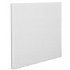 Akustický panel polyester 50x50cm, hrúbka 2cm, biely (13)
