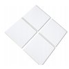 Akustický panel polyester 50x50cm, hrúbka 4cm, biely (7)