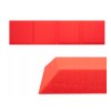 Akustický panel trapéz 50x50cm, hrúbka 5cm, červený (2)