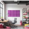 Akustický panel trapéz 50x50cm, hrúbka 5cm, fialový (7)