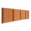 Akustický panel trapéz 50x50cm, hrúbka 5cm, hnedý (8)