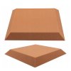 Akustický panel trapéz 50x50cm, hrúbka 5cm, hnedý (9)